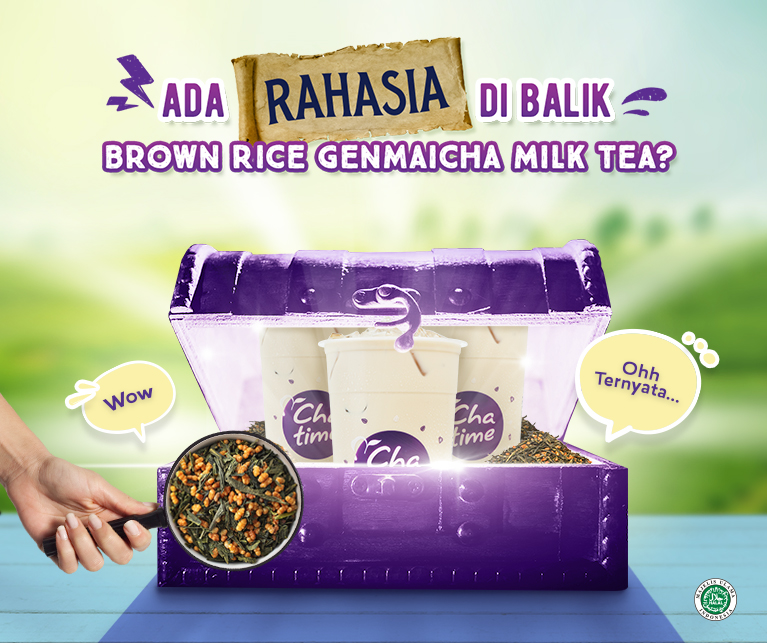 Ada Rahasia di Balik Brown Rice Genmaicha Milk Tea? Yuk Kita Kulik!