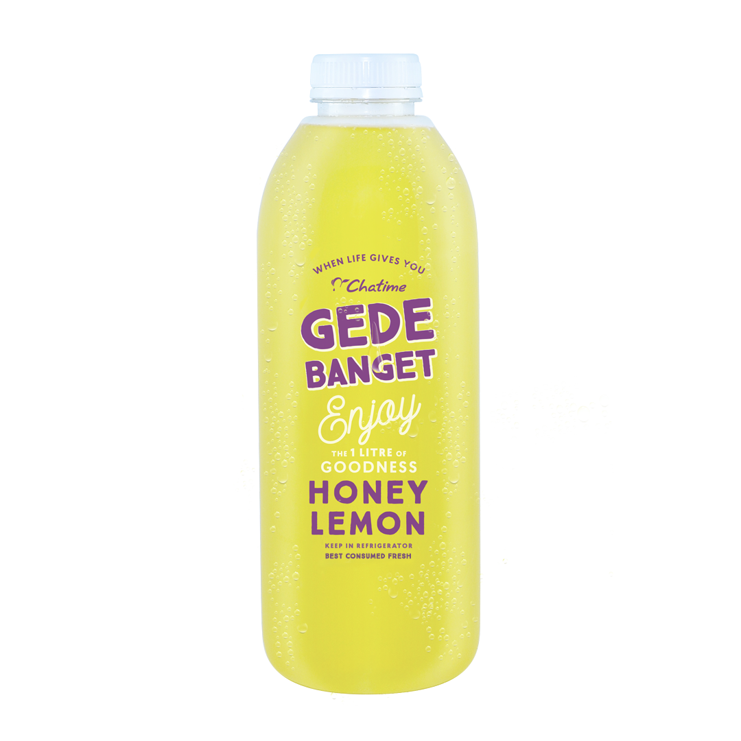 Honey Lemon Green Tea Gede Banget 1L
